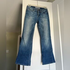 Joe’s Jeans Provocateur Mid Rise Bootcut Cotton Jeans Denim Flare Pant 24
